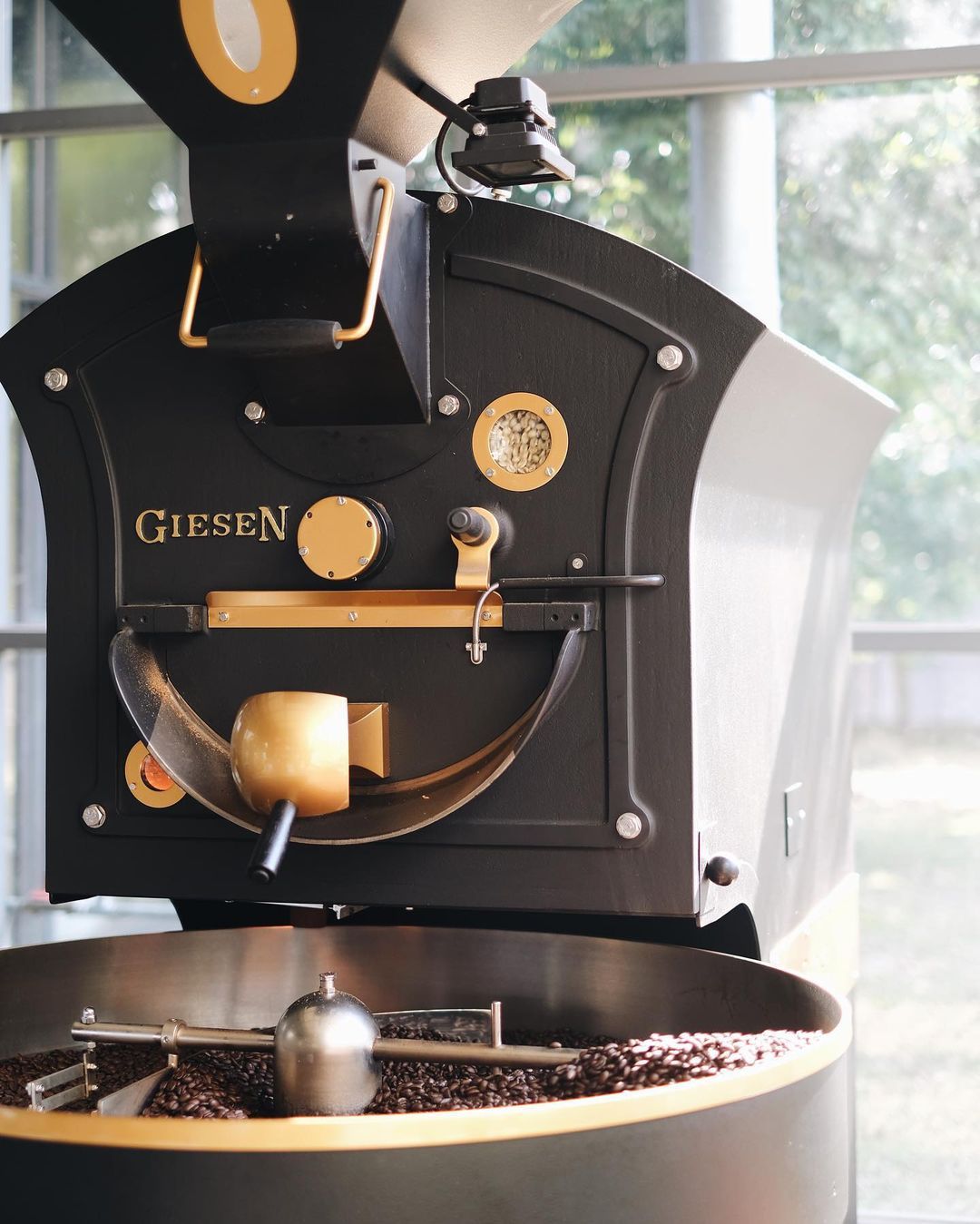 Giesen coffee roasting machine